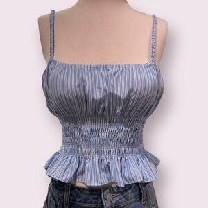 Urban Outfitters Stripped baby doll tank top